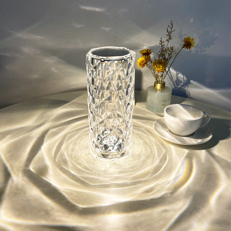 LUMINAGEM™|lluminate Love with LUMINAGEM™ Crystal Diamond Table Lamp!